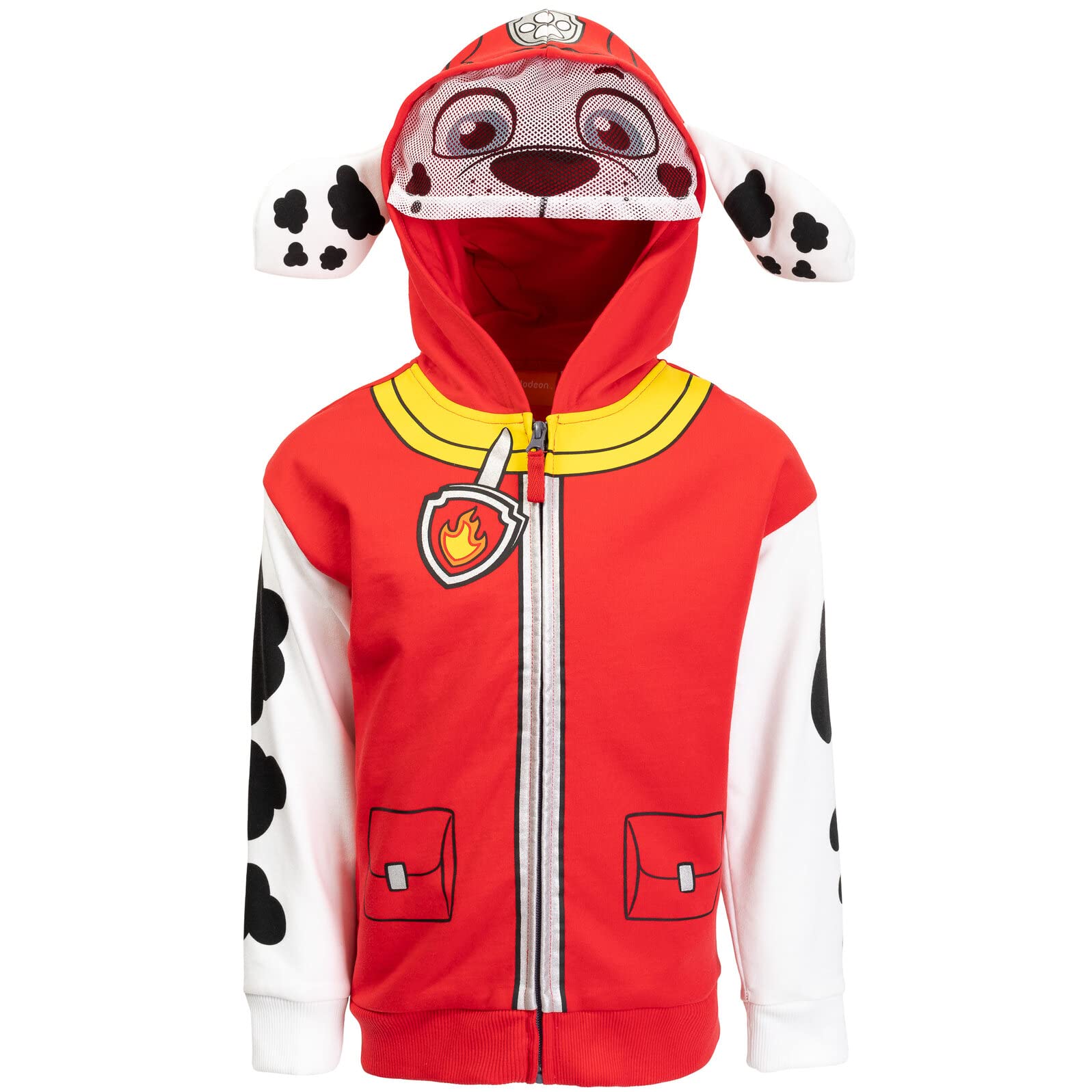 Paw Patrol Marshall Little Boys Fleece Zip Up Cosplay Hoodie 6
