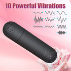 Sex Toys Remote Control Vibrator Bullet Panties - G Spot Vibrators with & 10 Vibration Waterproof Clitoris Stimulator - Adult Sex Toys for Woman Or Couple