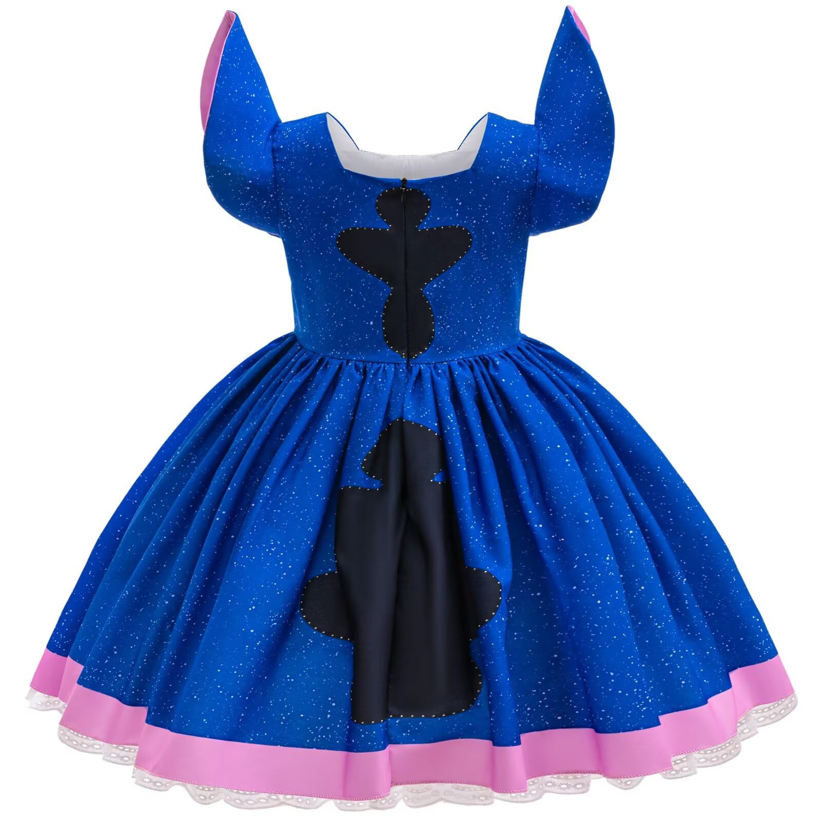 Sztylong Blue Animal Costume for Girls Hawaiian Dress Up With Headband and Gloves