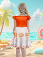 Eledobby Princess Costume for Girls Kids Halloween Outfits Birthday Party Cosplay Dresses 9-10Years