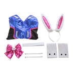 Nuoqi Dva Cosplay Costume - Hana Song Bunny Girl Bodysuit One Piece Suit S