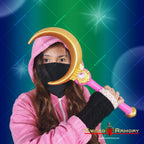 Munetoshi 18” Foam Wand Magical Hero Lightweight Costume Accessory Anime Inspired Cosplay Prop