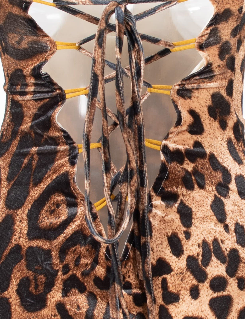 Anime Womens Bunny Girl Costume One Piece Bodysuit Halloween Cosplay Catsuit Bunny Headband Stockings Set(Leopard L)