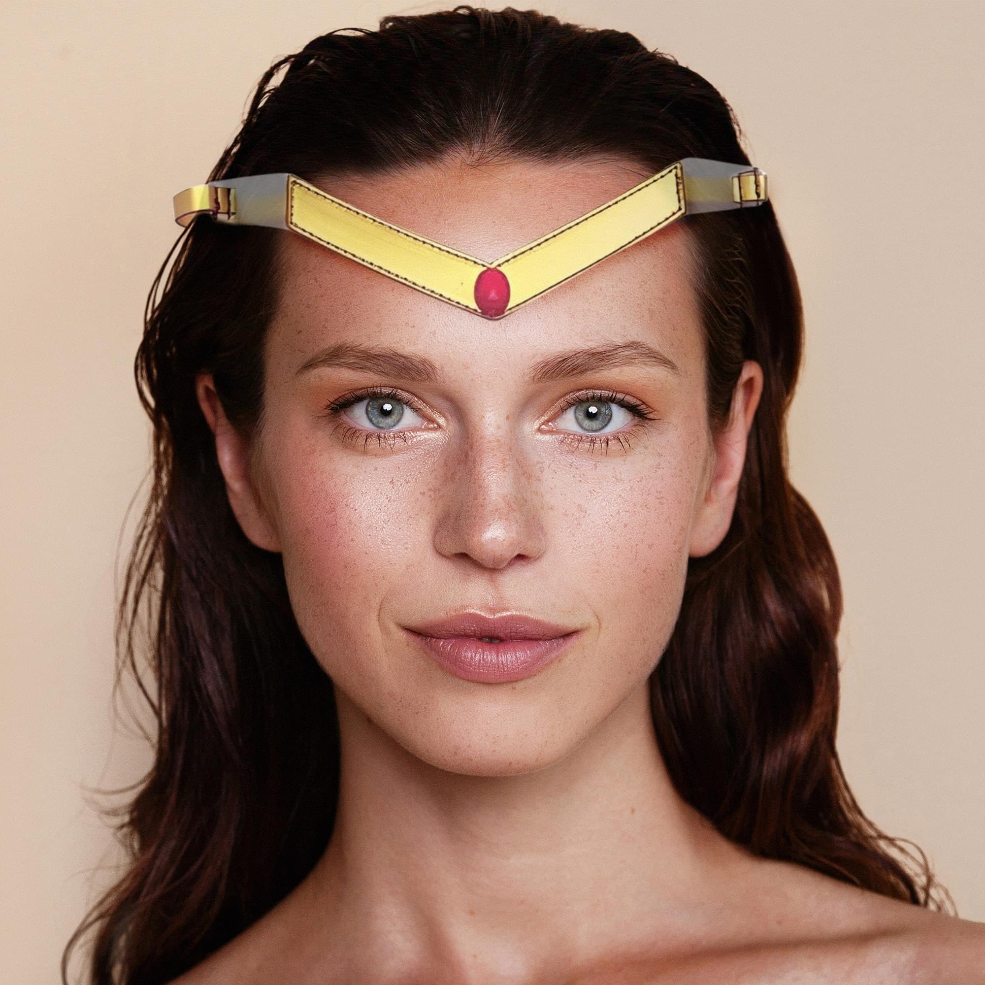 Sailor Moon Mars Tiara Costume Gold