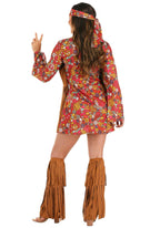Fun World womens Peace Love Hippie Costume Adult, Multi, Small US
