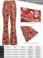 SOMSOC 7 Pieces 70s Women Hippie Costume Fringe Vest Bag Pant Headband for Halloween