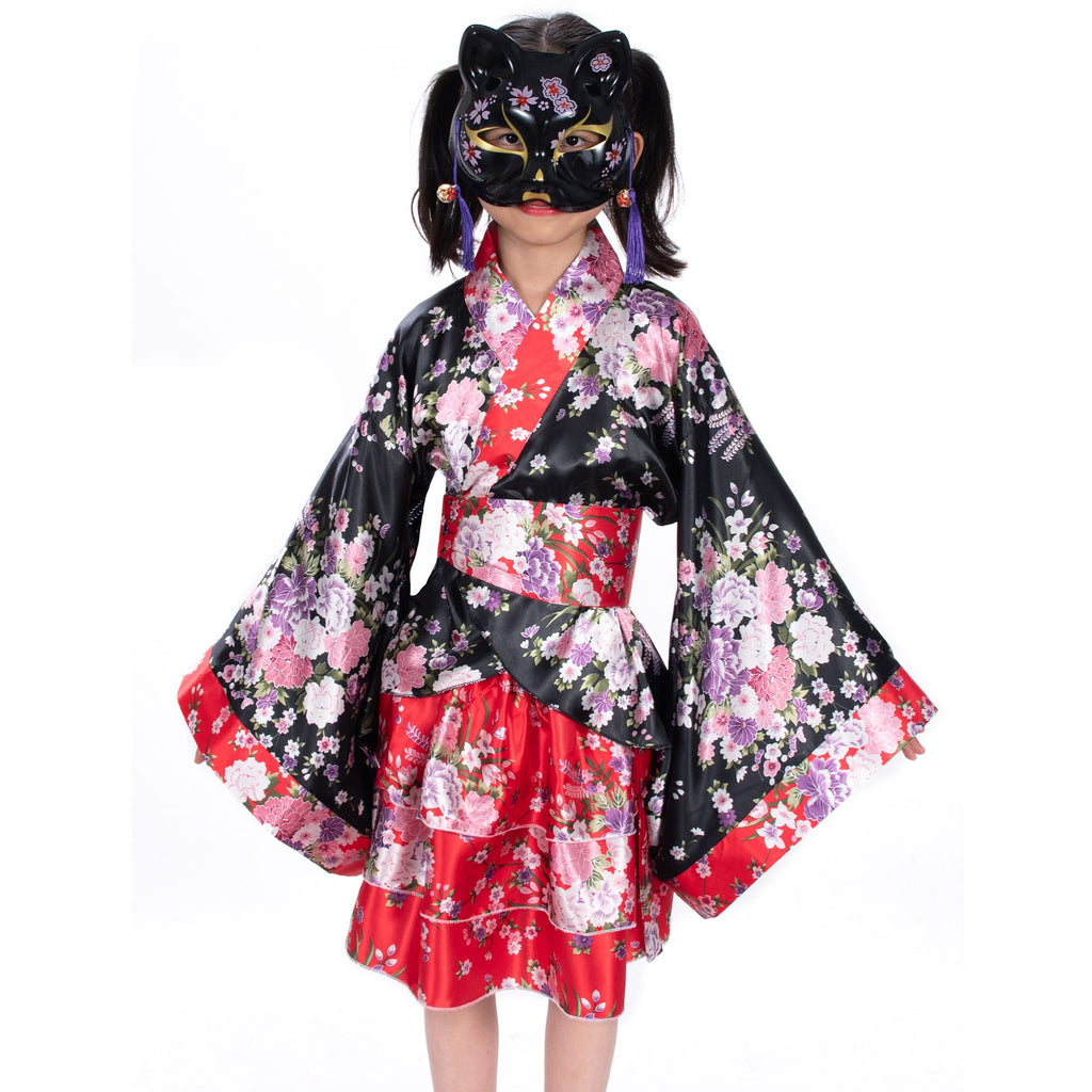 AiMiNa Japanese Kitsune Inu Boku Fox Cat Cute Cosplay Half Mask Masquerade Christmas(Style 3)