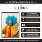 ALLAURA Compatible with Sonny Bono Wig – 60s 70s Men’s Short Brown Wig + Mustache for Hippie, Singer, TV Star, Cop, Detective Costumes – Liberty Duo, Limu & Doug, Uncle Rico, Retro Halloween Outfit