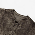 TEYHUI 5 Pcs Norse Viking costume men renaissance costume Medieval tunic Pirate costume men adult(Z3758GY,L)