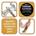 Rubie's Official Marvel Thor Love & Thunder Movie, Thor Stormbreaker Axe Costume Accessory Halloween Halloween