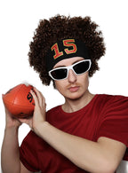 ALLAURA Compatible with Sonny Bono Wig – 60s 70s Men’s Short Brown Wig + Mustache for Hippie, Singer, TV Star, Cop, Detective Costumes – Liberty Duo, Limu & Doug, Uncle Rico, Retro Halloween Outfit