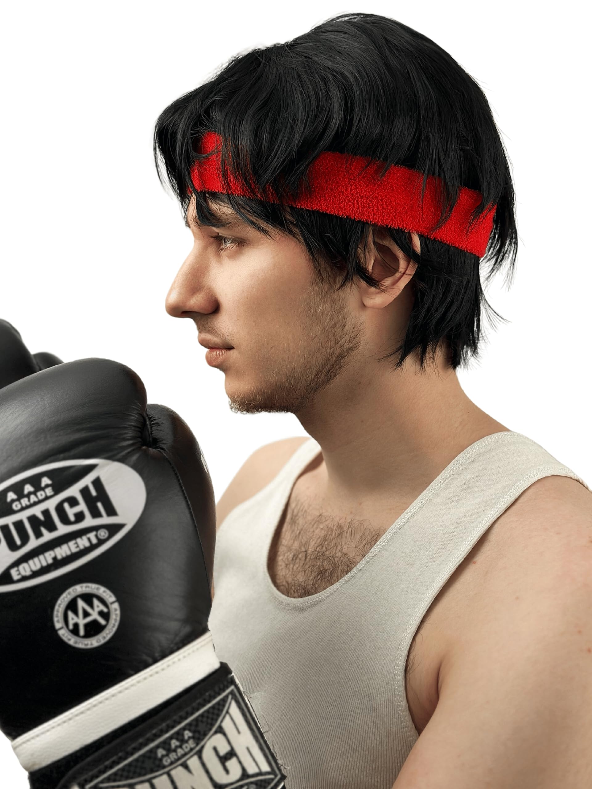 ALLAURA Compatible with Sonny Bono Wig – 60s 70s Men’s Short Brown Wig + Mustache for Hippie, Singer, TV Star, Cop, Detective Costumes – Liberty Duo, Limu & Doug, Uncle Rico, Retro Halloween Outfit