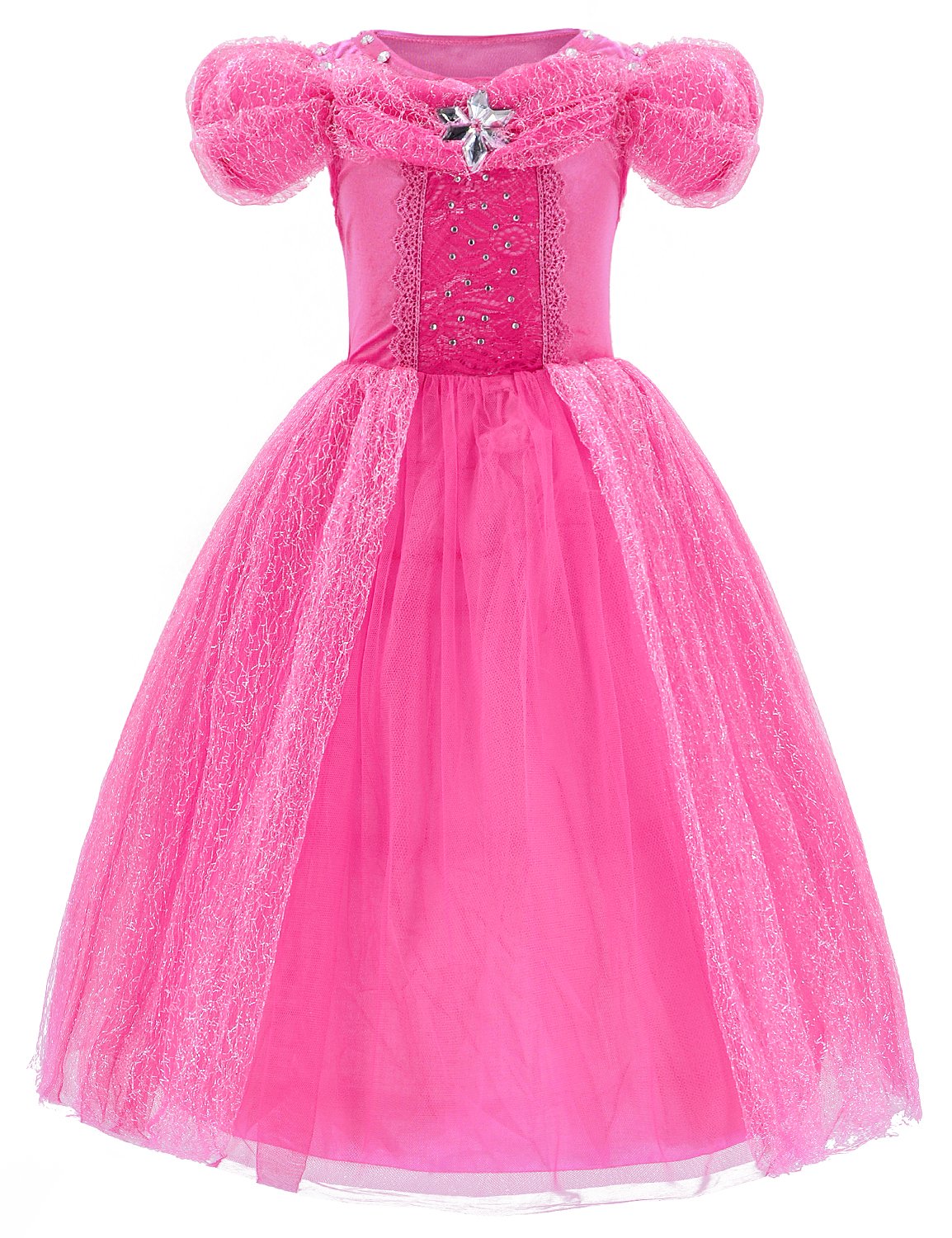 Princess Dress Up Party Costumes with Deluxe Accessories Set