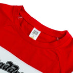 COCO BRANDS Suicide Squad Harley Quinn Daddy Little Monster Halloween Costume Cosplay for Women White Raglan T-Shirt