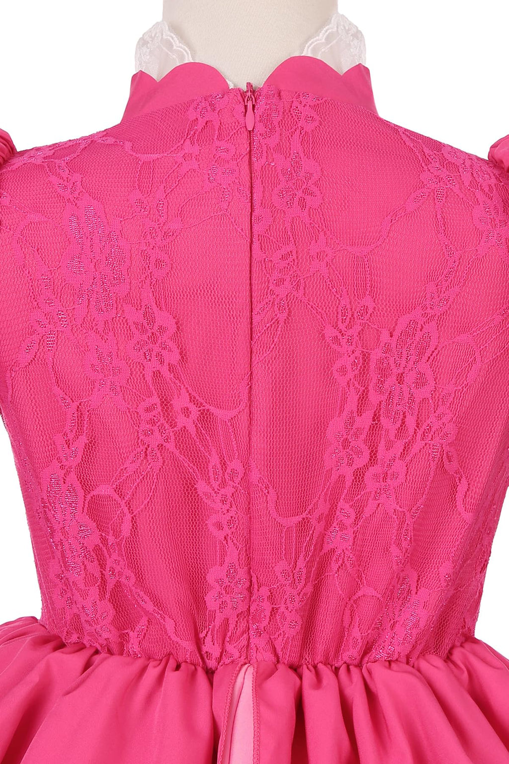 Girls Princess Dress Peach Costume Super Bros Kids LED Light Up Princess Dress for Deluxe Halloween Party Dress Up