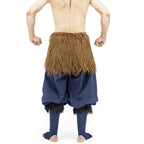 Anime Cosplay Costume for Hashibira Inosuke Pants Fancy Dress Adults Pants Loose of Men Small-Large (Large)