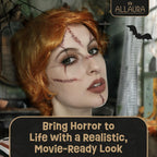 ALLAURA Compatible with Sonny Bono Wig – 60s 70s Men’s Short Brown Wig + Mustache for Hippie, Singer, TV Star, Cop, Detective Costumes – Liberty Duo, Limu & Doug, Uncle Rico, Retro Halloween Outfit