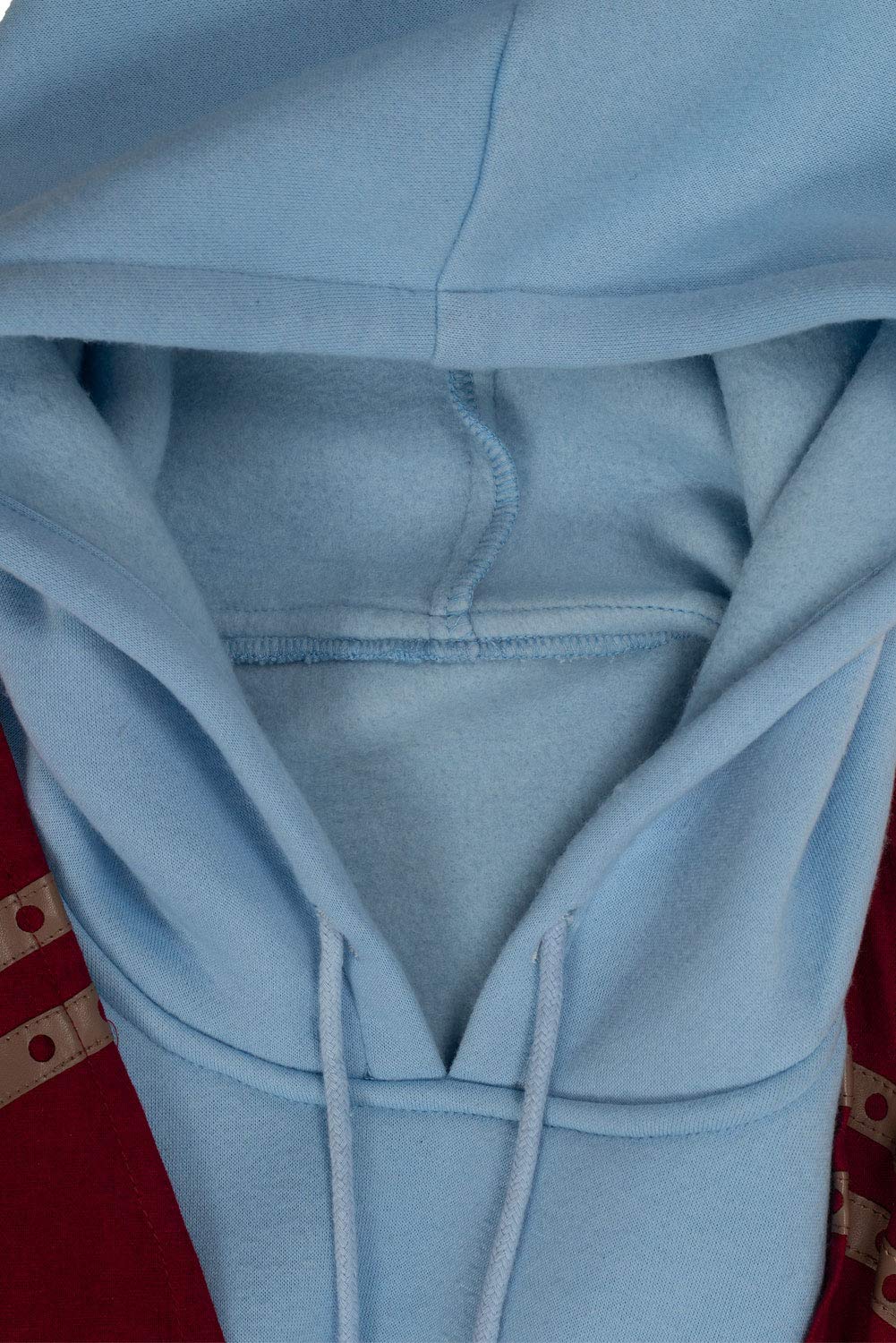 Pexlaxy Adult Mens Fat Cosplay Costume Casual Hoodie Suit Halloween Outfit Full Set,X-Large