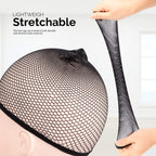 Fandamei 6PCS Wig Cap, 6PCS Black Mesh Wig Cap Net, Closed End Hair Mesh Net, Liner Weaving Caps for Women, Men, Kids, Wig Caps for Halloween, Cosplay