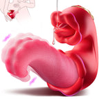 Sex Toys Realistic Tongue Vibrator for Women – 10 Licking Clitoral & 10 Swing Vibration Modes, AAVibe Rose Toy Thrusting Vibrators Dildo, Adult Toy Stimulator Pleasure Tools for Female Couples Games