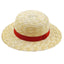 Memfish Straw Hat Halloween Party Yellow Strawhats with String Summer Beach Hats Performance Props for Youth Men Women