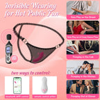Adult Sex Toys for Women & Couples, Wearable Panty Vibrator Rose Sex Toy, 3-in-1 APP Remote Control Mini Butterfly Vibrator Clitoris G spot Vagina Stimulator with 10x2 Vibration Modes, Clit Novelties