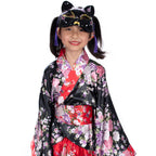 AiMiNa Japanese Kitsune Inu Boku Fox Cat Cute Cosplay Half Mask Masquerade Christmas(Style 3)