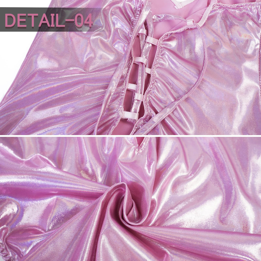 GUKULIVEL Womens Bunny Costume Girl Bodysuit Halloween Role Play Bunny Outfit with Ear Collar Bow Tie Cuffs Stockings