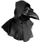 HAOSUN Plague Doctor Mask and Cloak Halloween Costumes for Men 3 in 1 Scary Masks for Adult