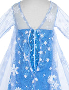 Luxury Princess Dress Costumes with Shining Long Cape Girls Birthday Party