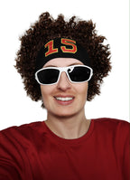 ALLAURA Compatible with Sonny Bono Wig – 60s 70s Men’s Short Brown Wig + Mustache for Hippie, Singer, TV Star, Cop, Detective Costumes – Liberty Duo, Limu & Doug, Uncle Rico, Retro Halloween Outfit