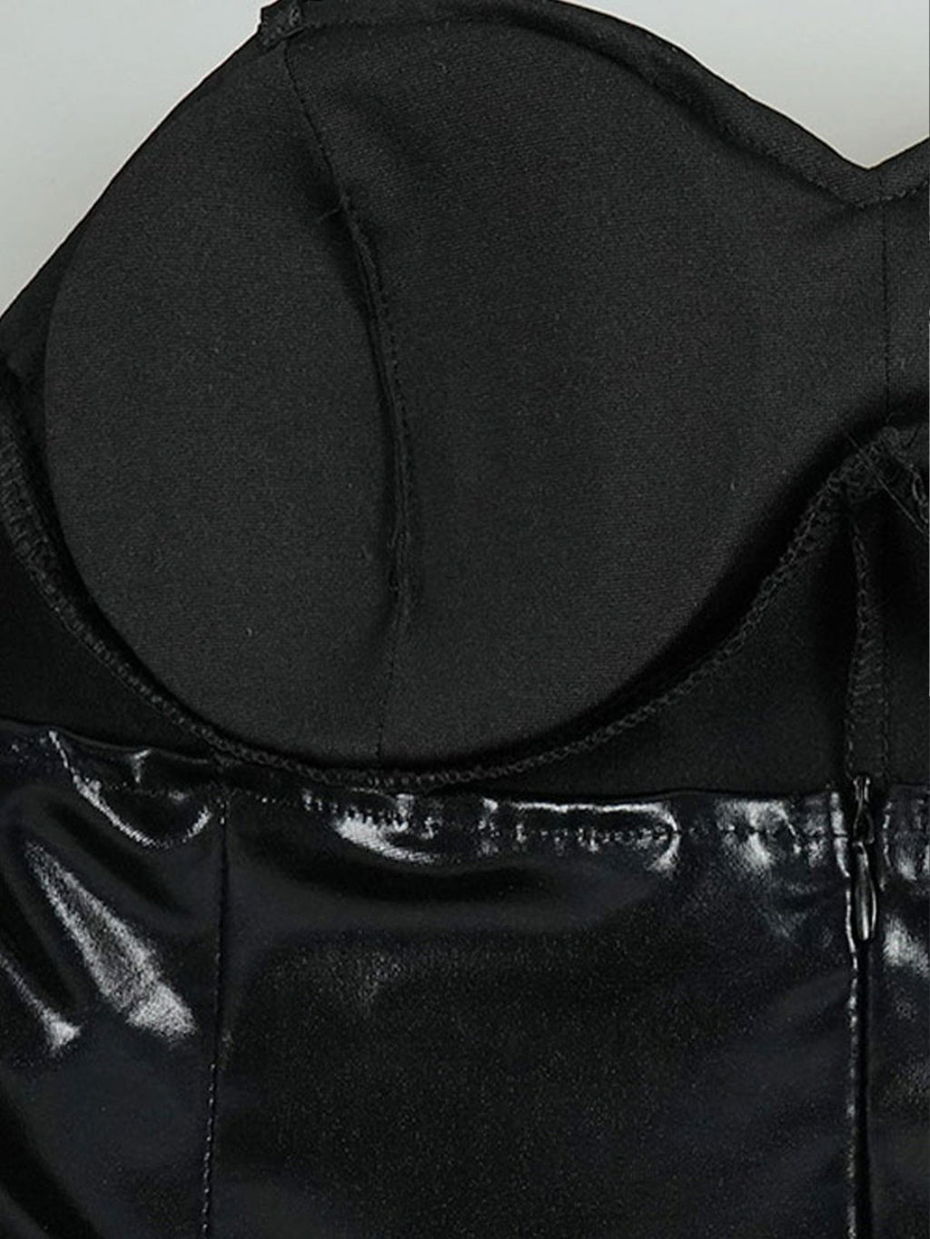 Cosplay.fm Women Dress Up Cosplay Costume Black Bunny Bodysuit and Coat with Stockings and Bunny Ear Headband (Black, S)