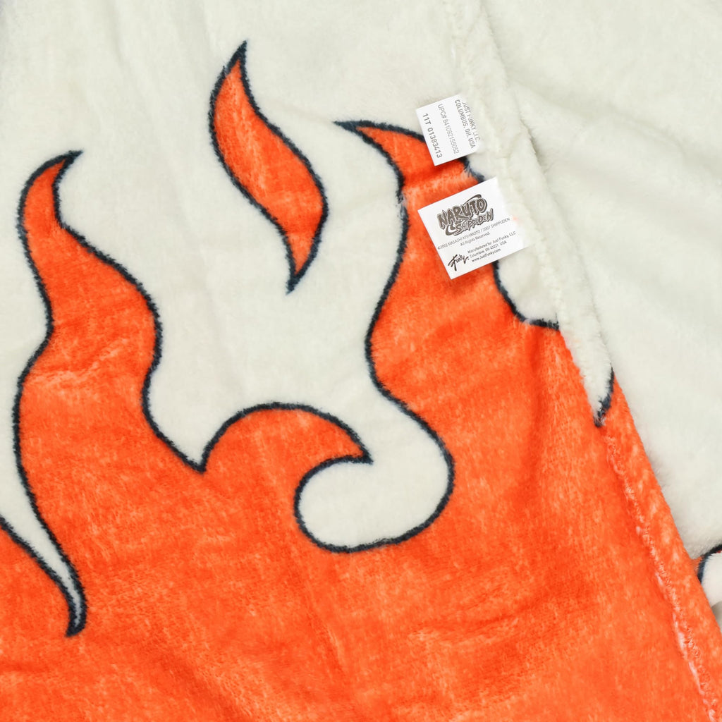 Seven Times Six Naruto Shippuden Will of Fire Hokage Cape Cloak Wearable Hooded Blanket 58" x 45"