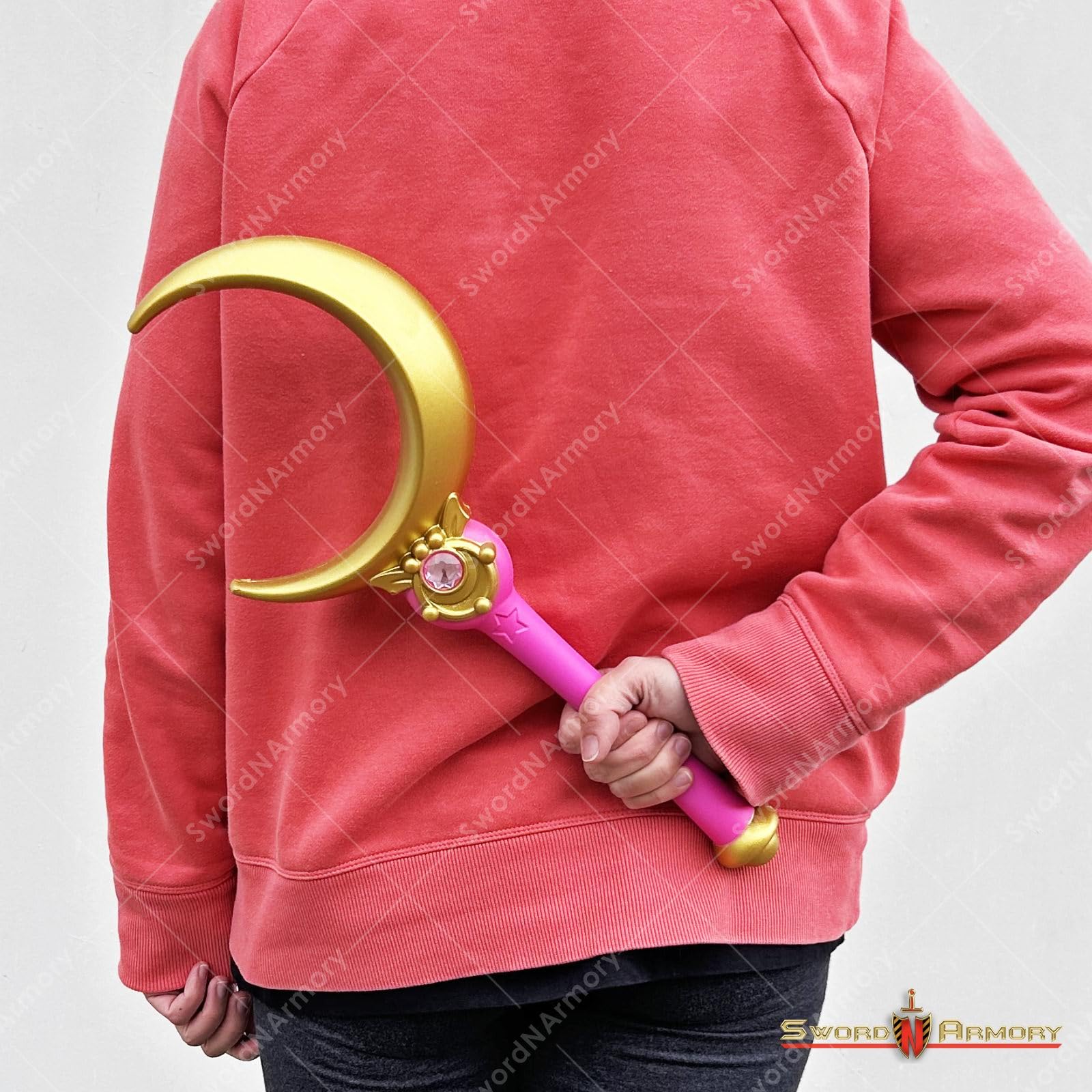 Munetoshi 18” Foam Wand Magical Hero Lightweight Costume Accessory Anime Inspired Cosplay Prop