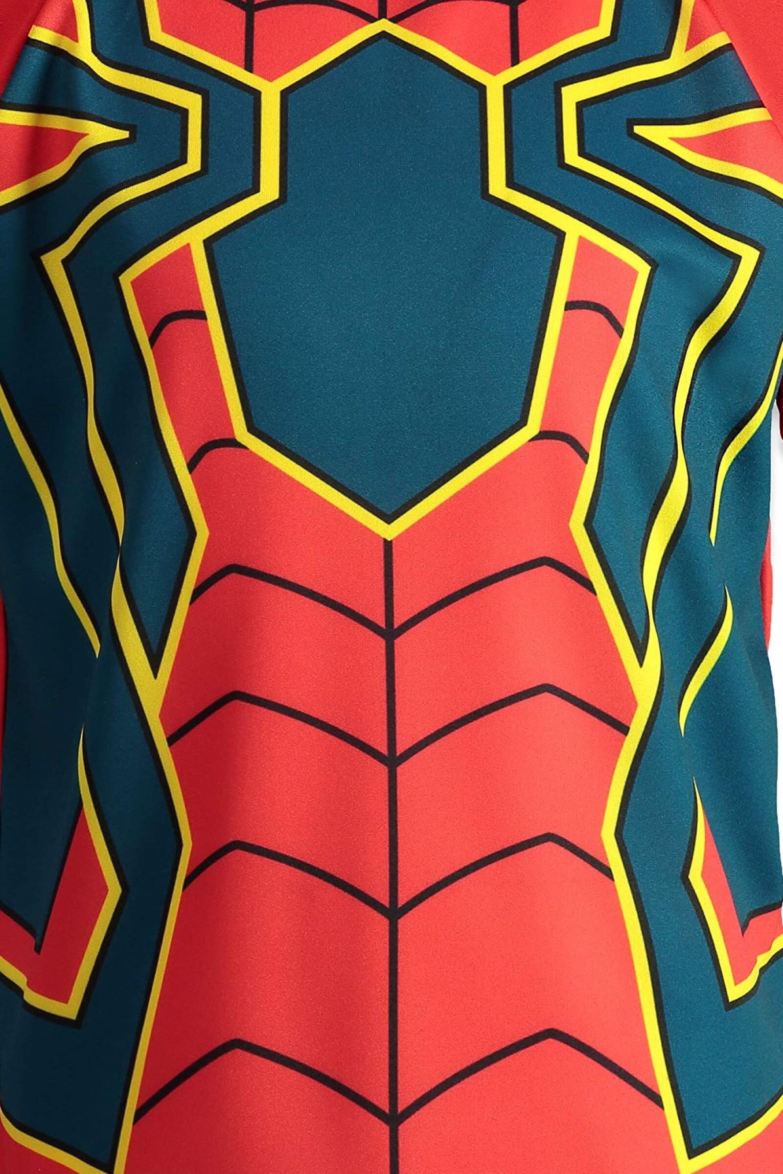 Marvel Avengers Big Boys 4 Pack Cosplay Athletic T-Shirts Black Panther, Hulk, Captain America & Spiderman 10