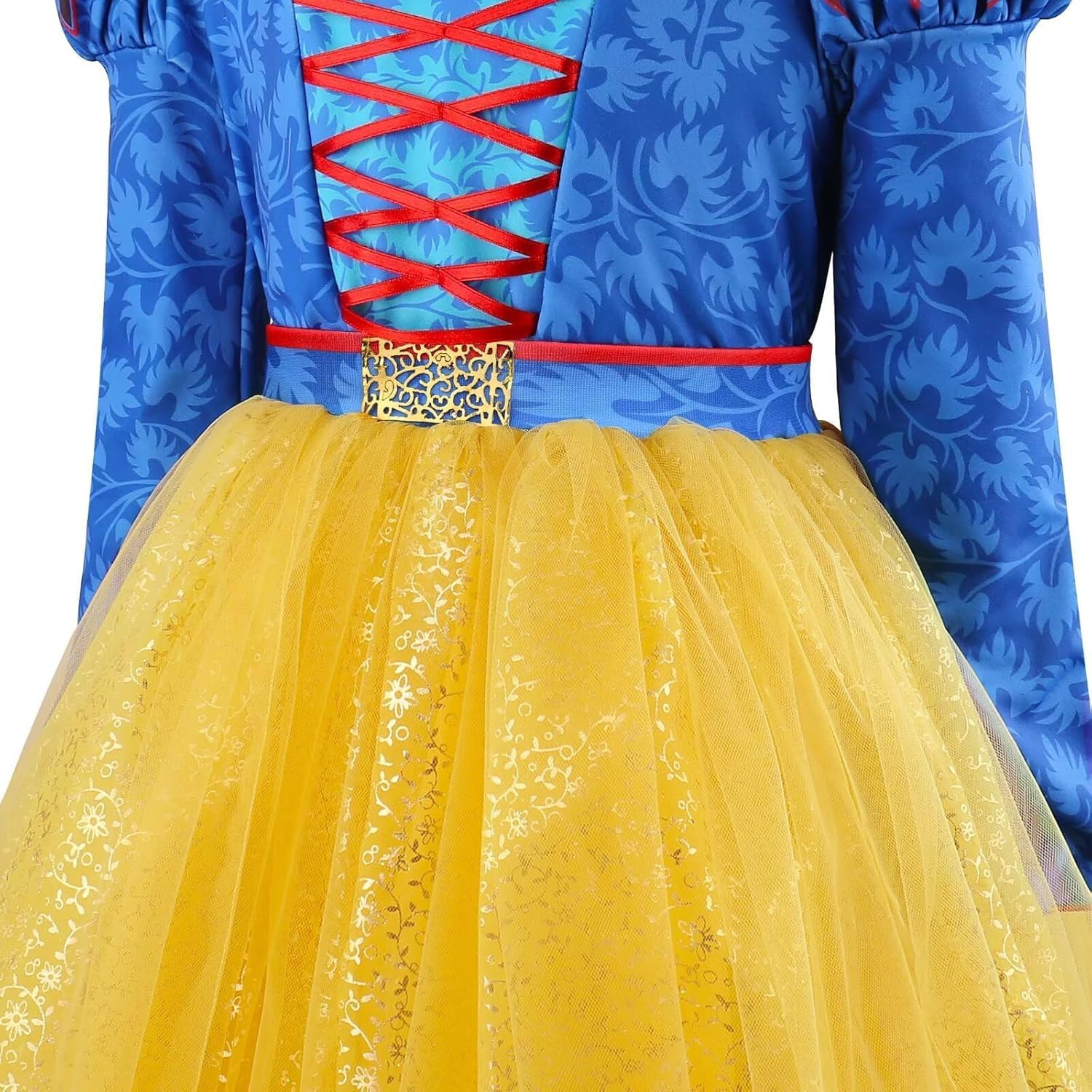 Princess Dress Up for Girls, Halloween Costume Cosplay Birthday Party Outfits for Kids 3-15 Years