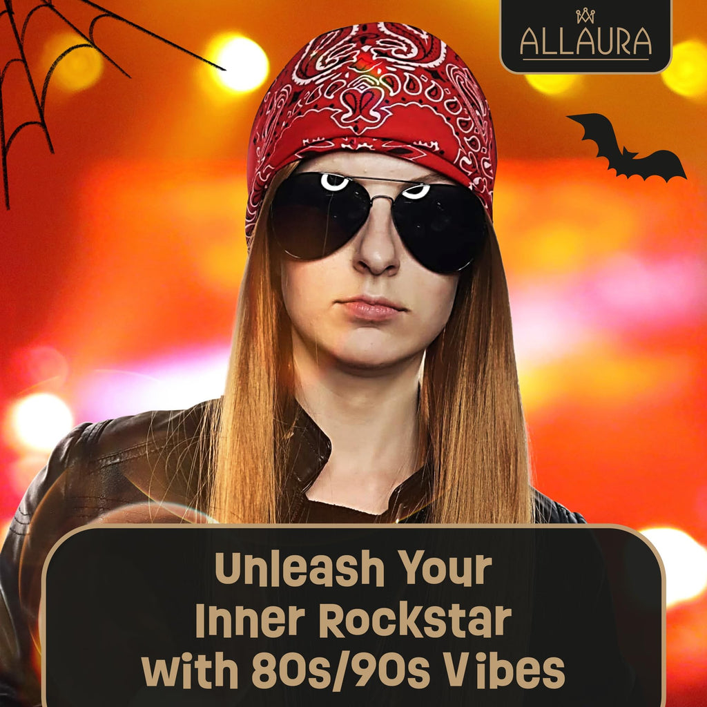 ALLAURA Compatible with Sonny Bono Wig – 60s 70s Men’s Short Brown Wig + Mustache for Hippie, Singer, TV Star, Cop, Detective Costumes – Liberty Duo, Limu & Doug, Uncle Rico, Retro Halloween Outfit