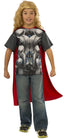 Rubie's Avengers 2 Age of Ultron Child's Thor T-Shirt and Cape, Large