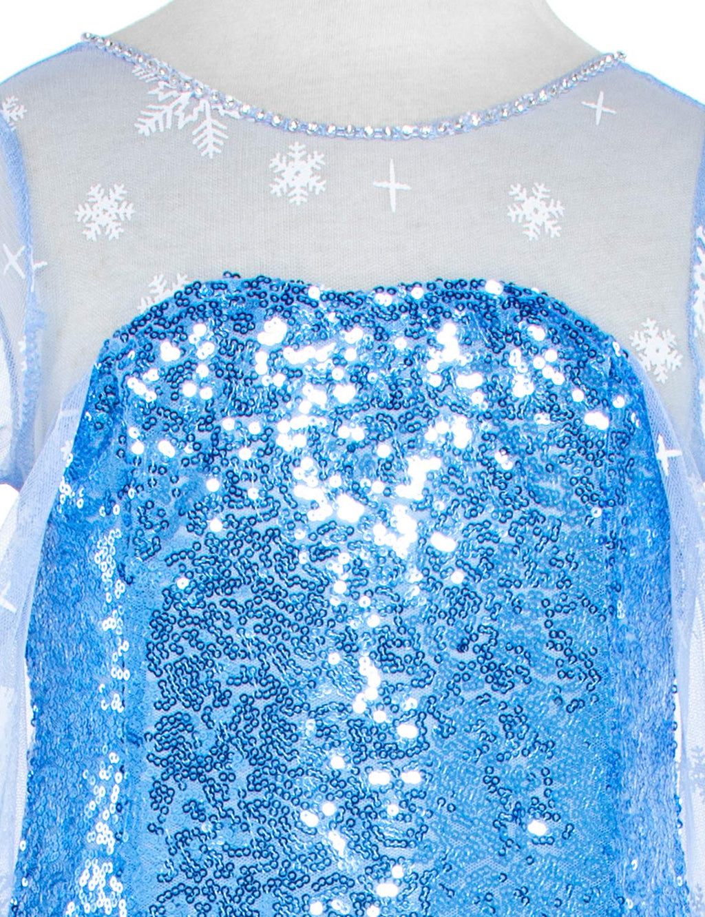 Luxury Princess Dress Costumes with Shining Long Cape Girls Birthday Party