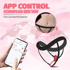 Adult Sex Toys Wearable Panty Vibrator,Female Sex Toy with 9 Vibration Modes,Vibrating Penis Ring Clitoral Stimulator,Couple Sex Toy with APP & Remote Control Vibrators for Women Men Sexual Pleasure