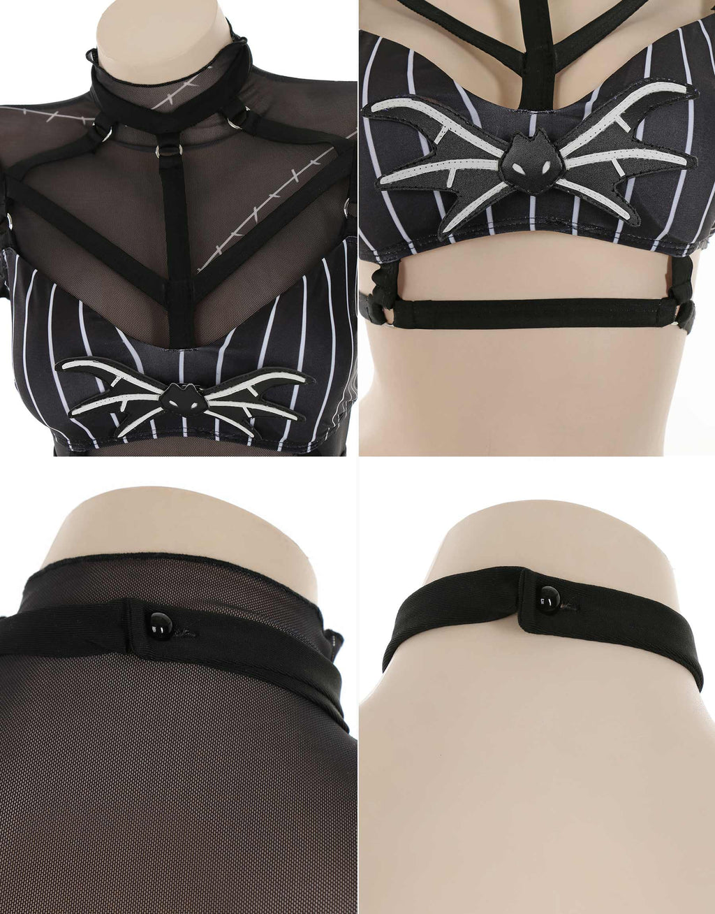 MEOWCOS Women's Bikini Sets Bathing Suit Swimsuits Halter Top and Shorts Bikini Sets with Tulle Cover-up