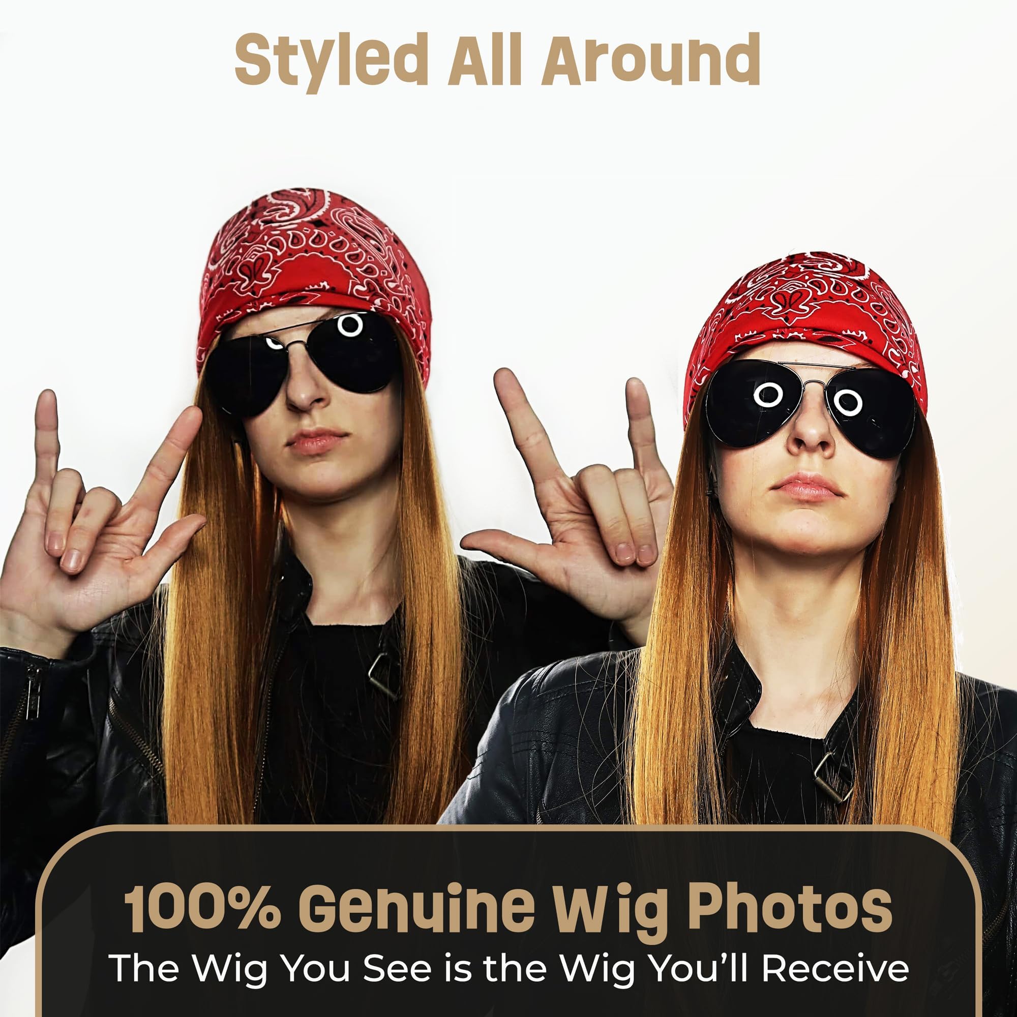 ALLAURA Compatible with Sonny Bono Wig – 60s 70s Men’s Short Brown Wig + Mustache for Hippie, Singer, TV Star, Cop, Detective Costumes – Liberty Duo, Limu & Doug, Uncle Rico, Retro Halloween Outfit