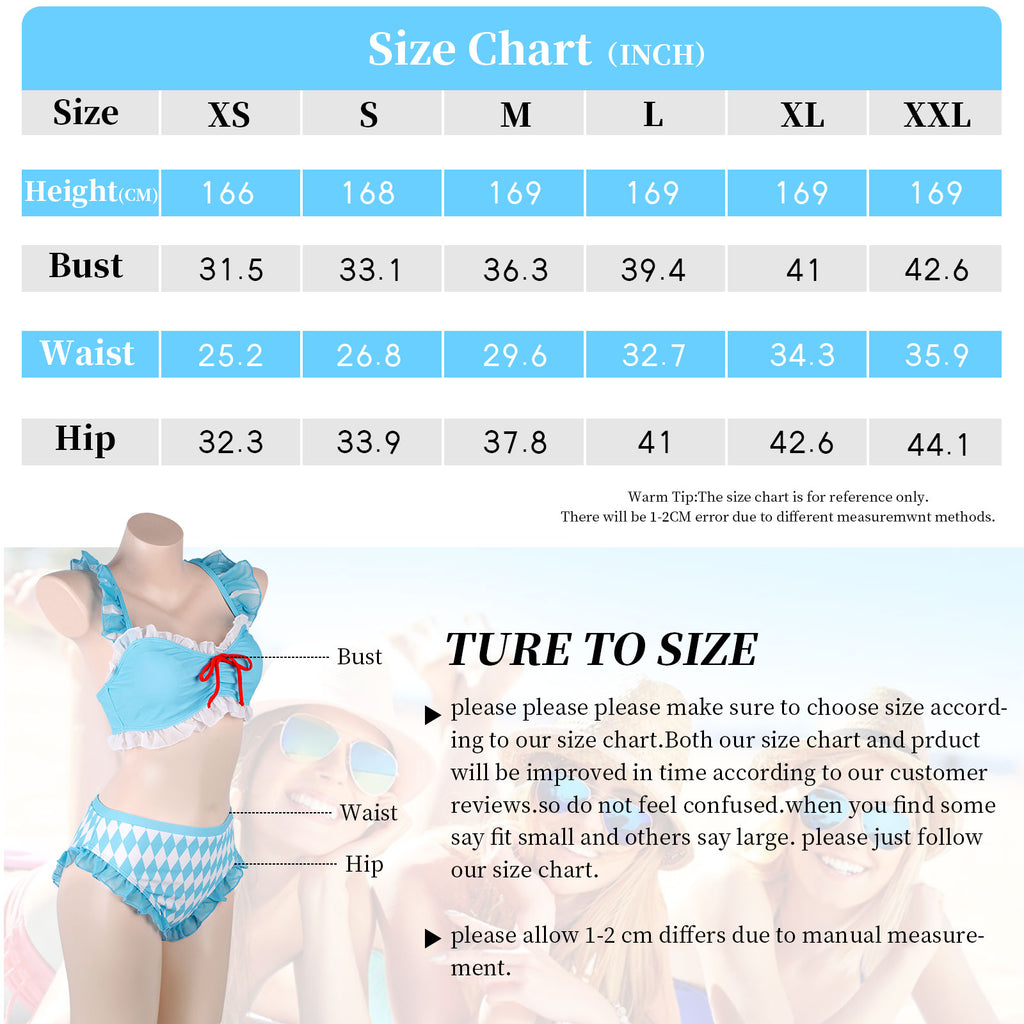 Women One Piece Swimsuit Bathing Swimwear Bodysuit Goth Cute Style