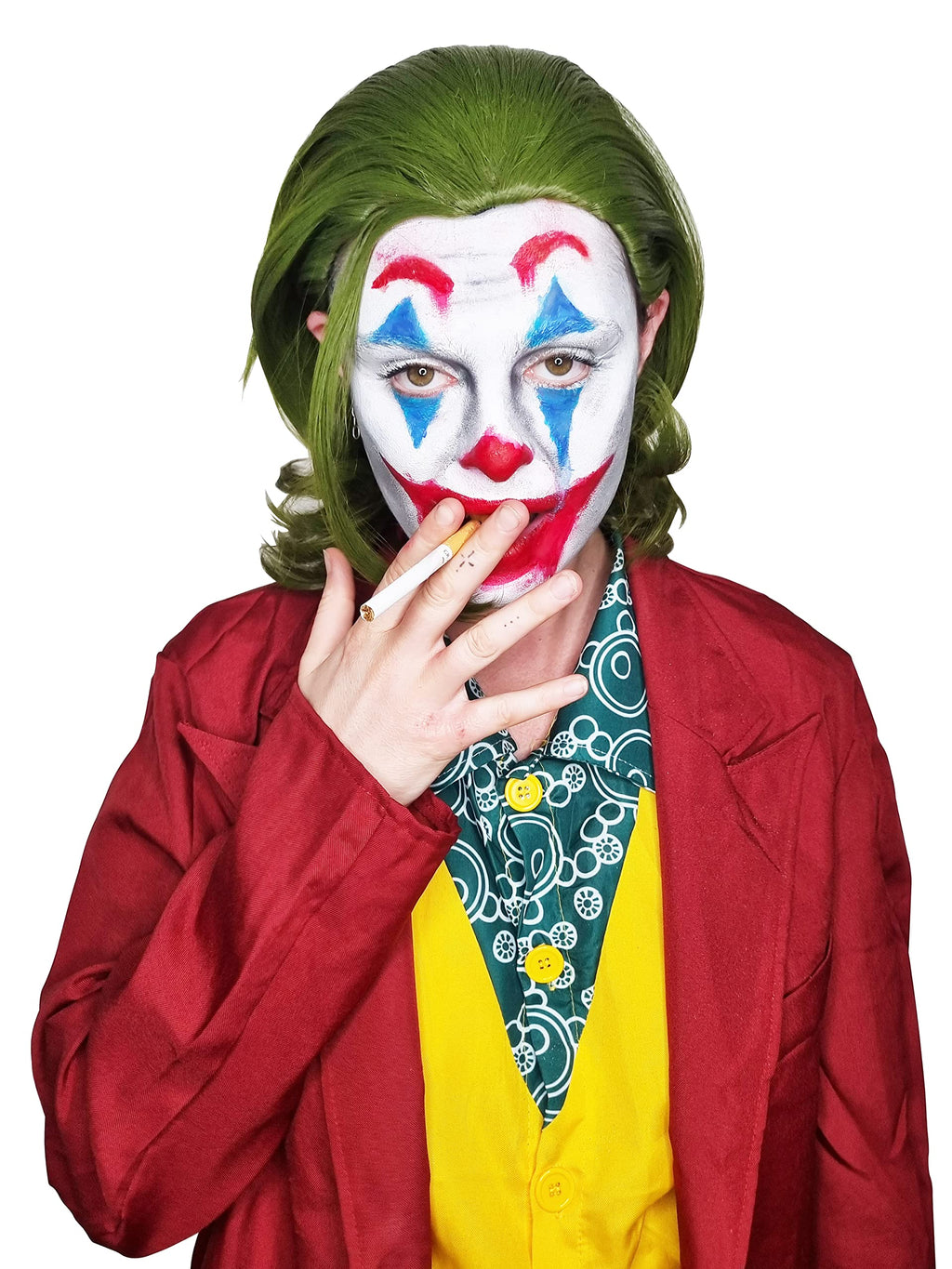 ALLAURA Compatible with Sonny Bono Wig – 60s 70s Men’s Short Brown Wig + Mustache for Hippie, Singer, TV Star, Cop, Detective Costumes – Liberty Duo, Limu & Doug, Uncle Rico, Retro Halloween Outfit