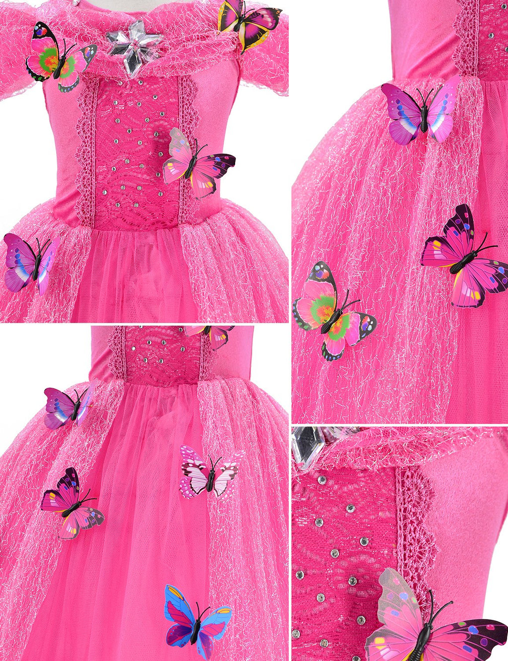Princess Dress Up Party Costumes with Deluxe Accessories Set