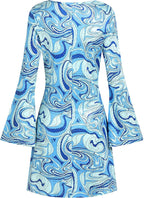 70s Disco Outfit Women, 7 PCS 70's Disco Dress Costume Hippie Clothes Accessories Jewelry Halloween