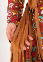 Fun World womens Peace Love Hippie Costume Adult, Multi, Small US