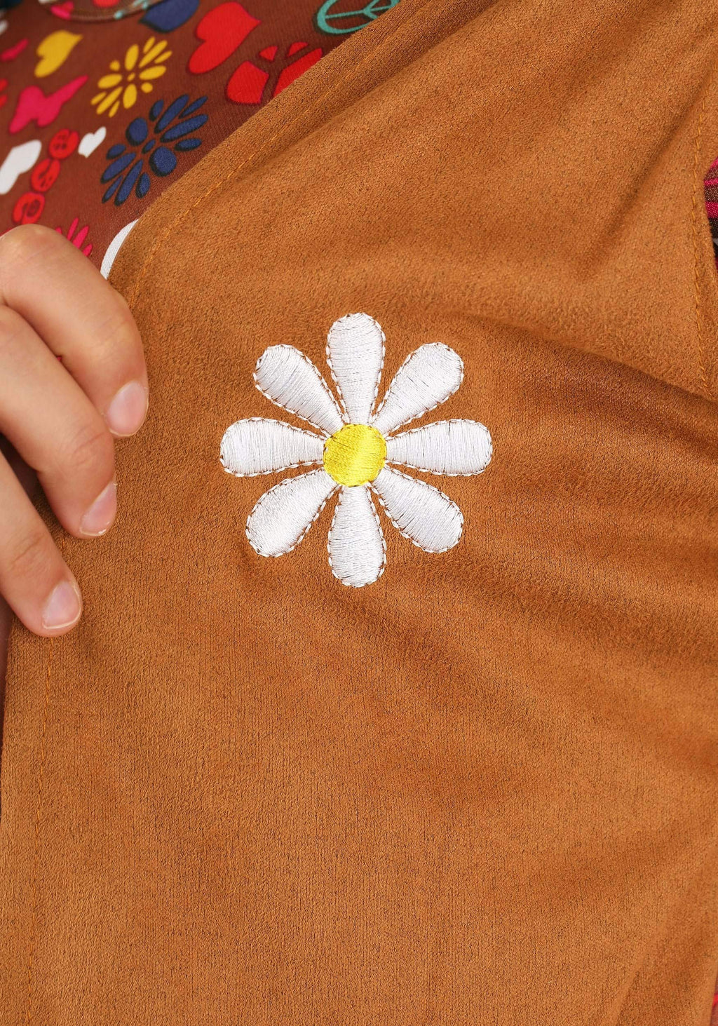 Fun World womens Peace Love Hippie Costume Adult, Multi, Small US