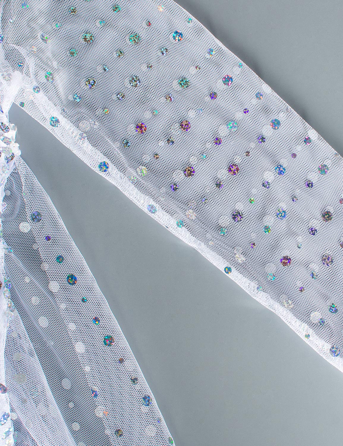 Luxury Princess Dress Costumes with Shining Long Cape Girls Birthday Party