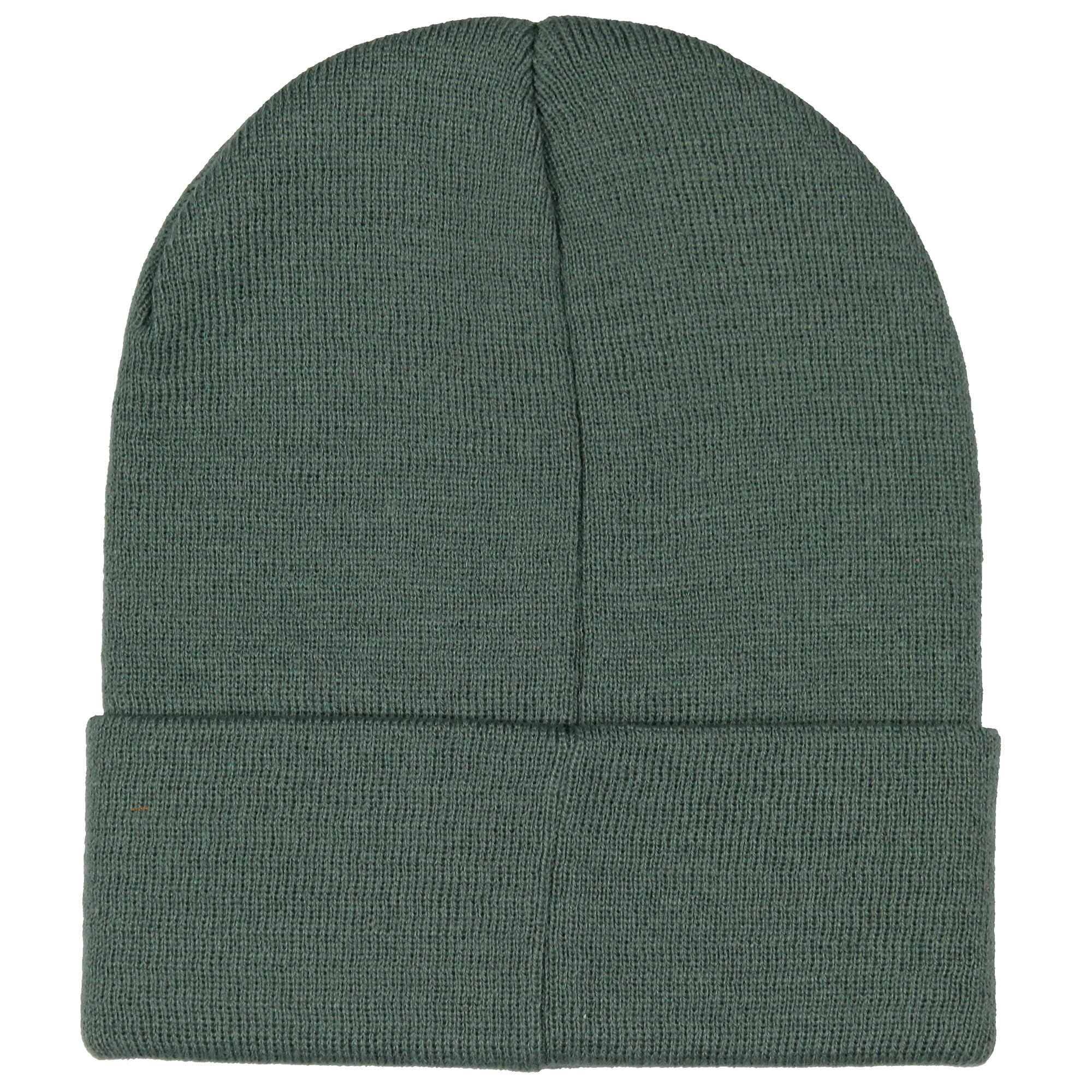 Attack on Titan Men's Scout Regiment Embroidered Logo Design Fold Cuff Adult Beanie Hat Cold Weather Grey